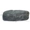 Decorative Outdoor Weather-Resistant Artistic Artificial Faux Stone Rock, Garden Patio Granite Grey Fiberglass Stone